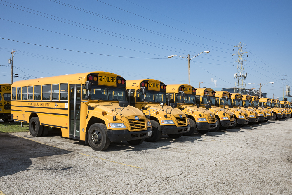 The “iconic yellow school bus” exposes riders to a cancer causing agent and sometimes the air inside the bus is worse inside than the outside